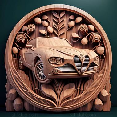 3D мадэль Alfa Romeo 156 (STL)